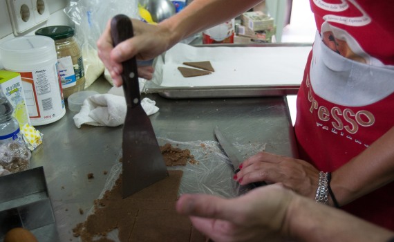 Preparando galletas sin carbohidratos